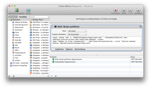 HiDrive Sync Automator